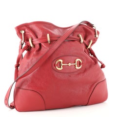 Gucci Horsebit 1955 Borsa Messenger in pelle grande