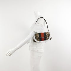 Gucci Horsebit 1955 Re-issue Chain Borsa a tracolla piccola Monogram