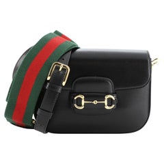 Gucci Horsebit 1955 Shoulder Bag Leather Mini