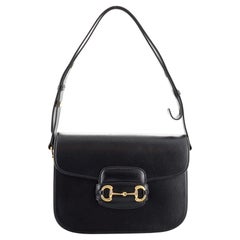 Gucci Horsebit 1955 Shoulder Bag - Black Shoulder Bags, Handbags -  GUC718533