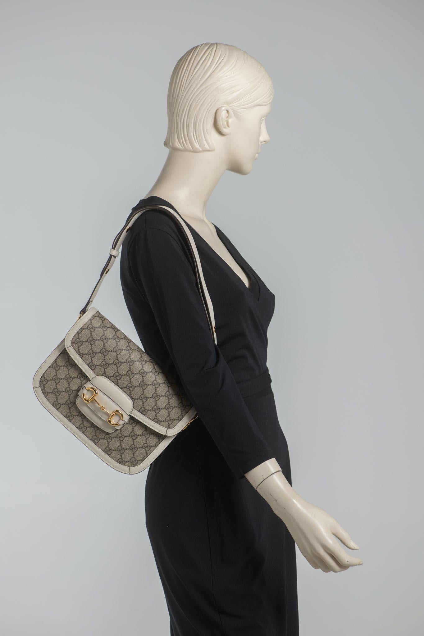 Gucci Horsebit 1955 Borsa a tracolla NEW in vendita 11