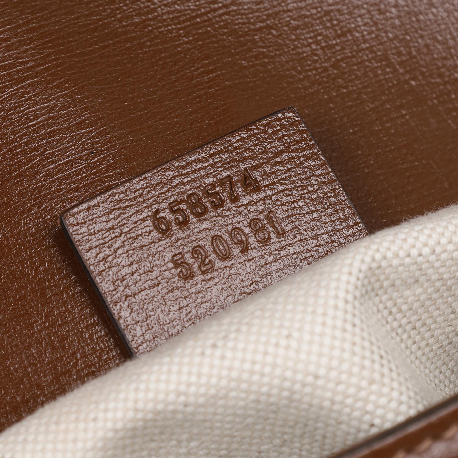 Gucci Horsebit 1955 borsa a tracolla piccola in GG Supreme Crossbody Bag 9