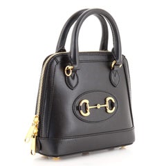Gucci Horsebit 1955 Top Handle Bag Leather Mini
