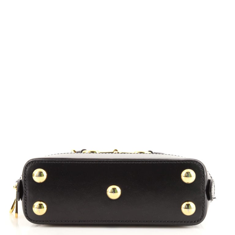 Gucci Horsebit 1955 Top Handle Bag Leather Mini at 1stDibs