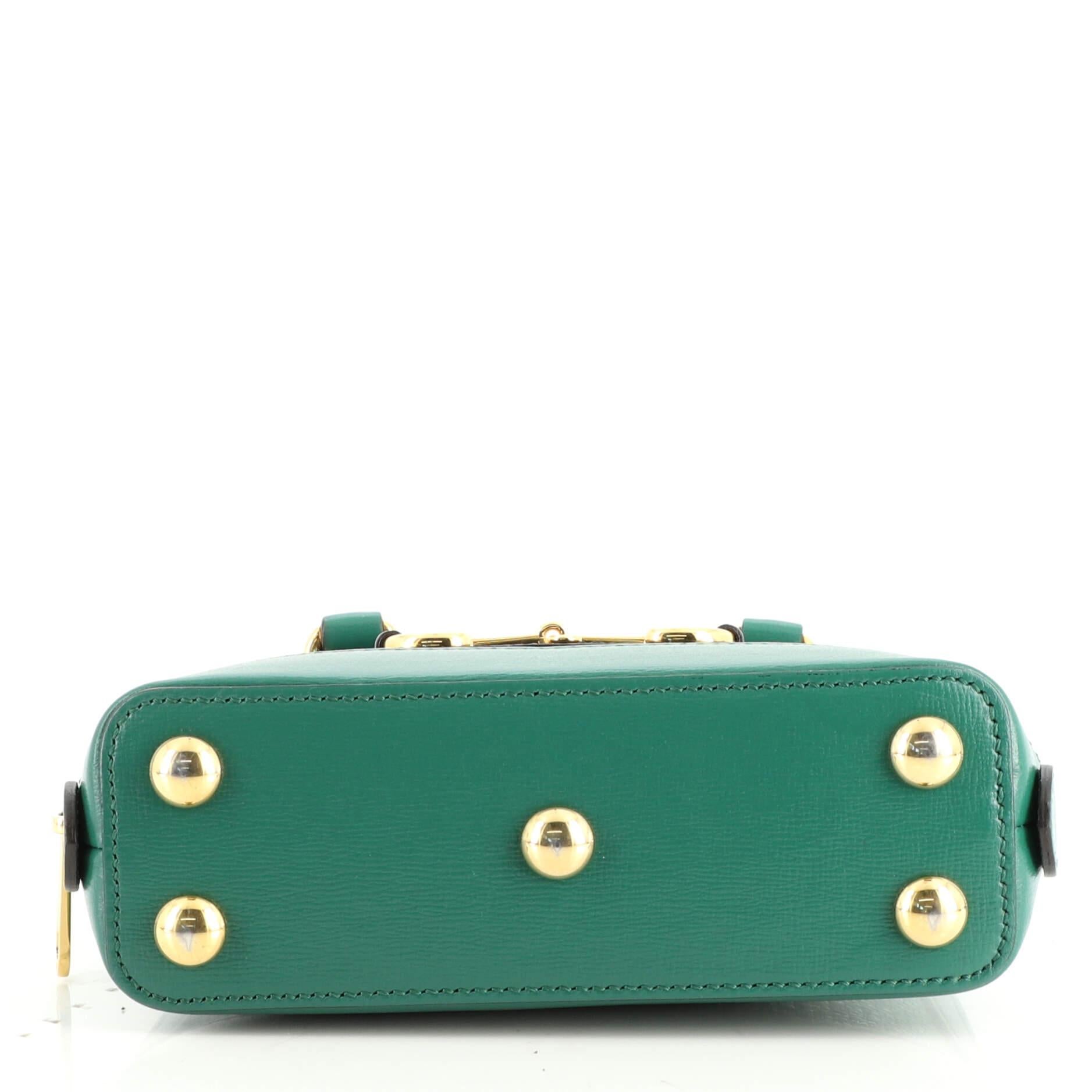 gucci horsebit top handle bag