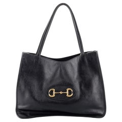 Gucci Horsebit 1955 Tote Leather Medium