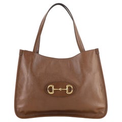 Gucci Horsebit 1955 Tote Leather Medium