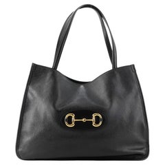 Gucci Horsebit 1955 Tote Leather Medium