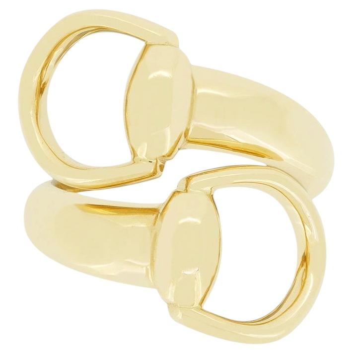 Gucci Horsebit Contrairie Ring