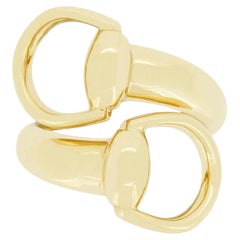 Gucci Horsebit Contrairie Ring