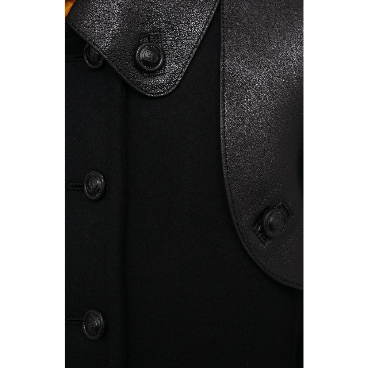Zweireihiger Wollmantel von Gucci mit Pferdegebissdetail IT46 im Zustand „Neu“ im Angebot in Brossard, QC