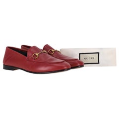 Gucci Horsebit Detail Jordaan Leather Loafers