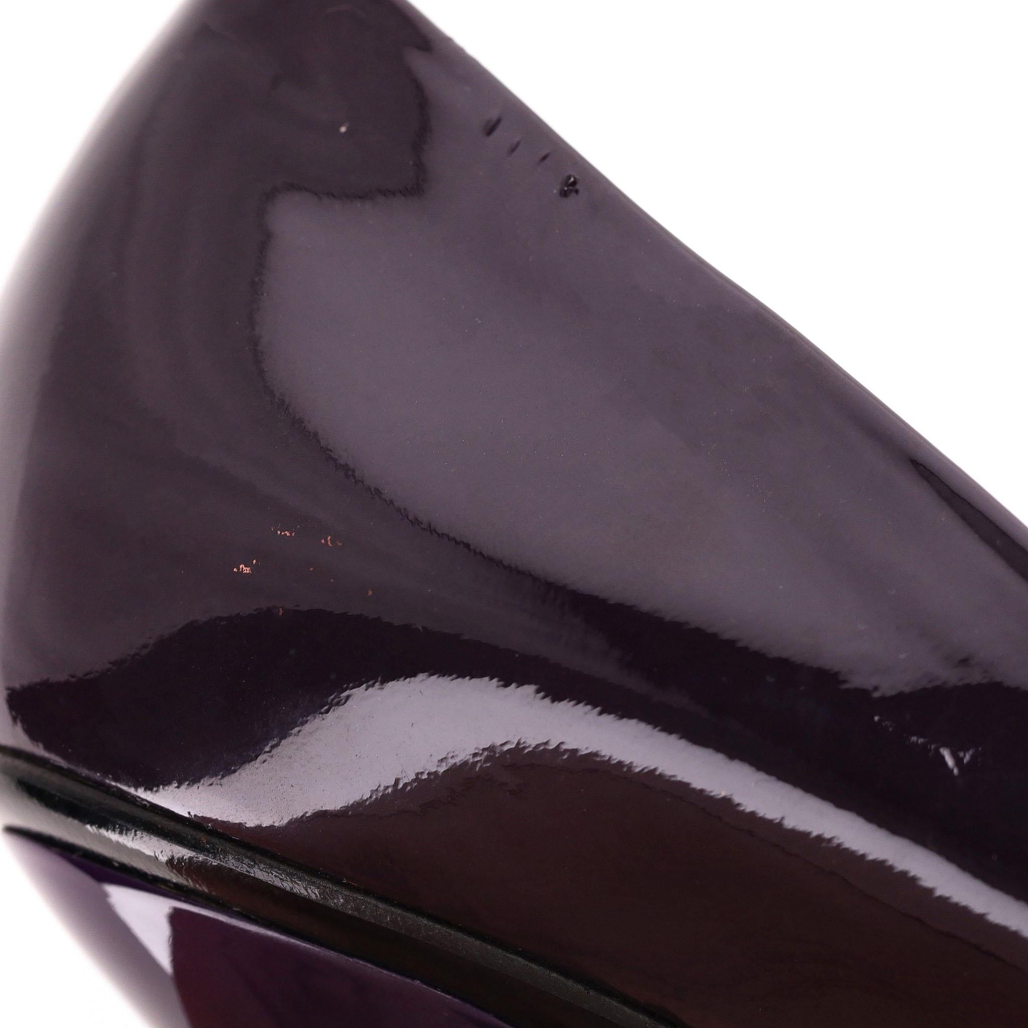 Gucci Horsebit Detail Patent Leather Pumps For Sale 5
