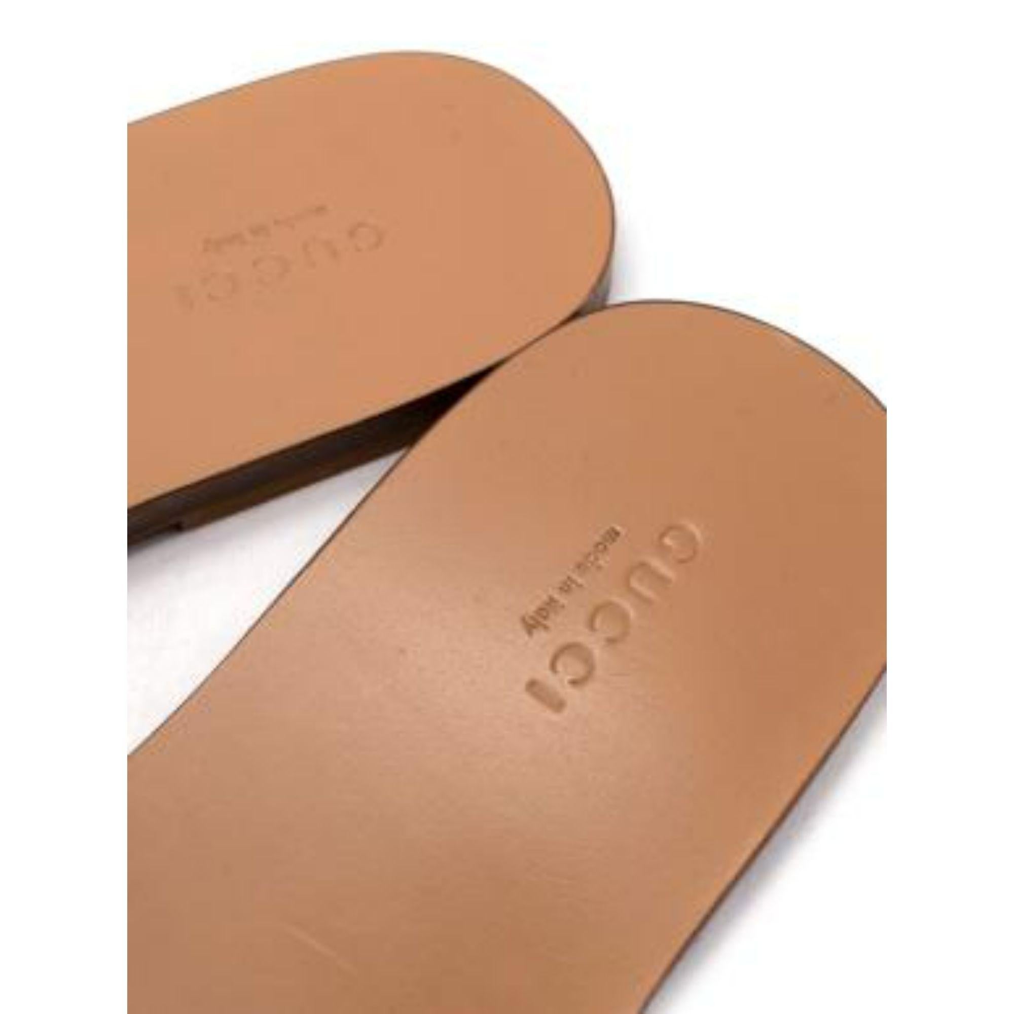 Gucci Horsebit-detailed fringed leather slides For Sale 3