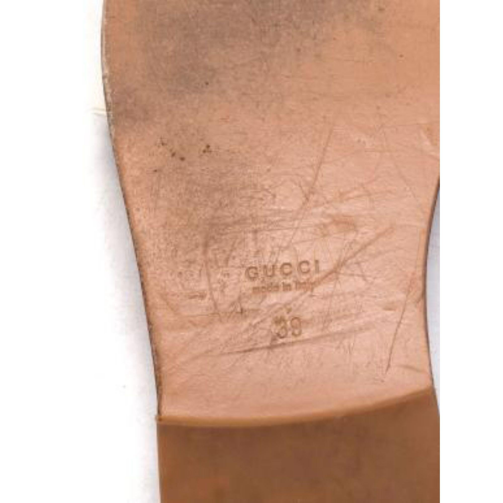 Gucci Horsebit-detailed fringed leather slides For Sale 4