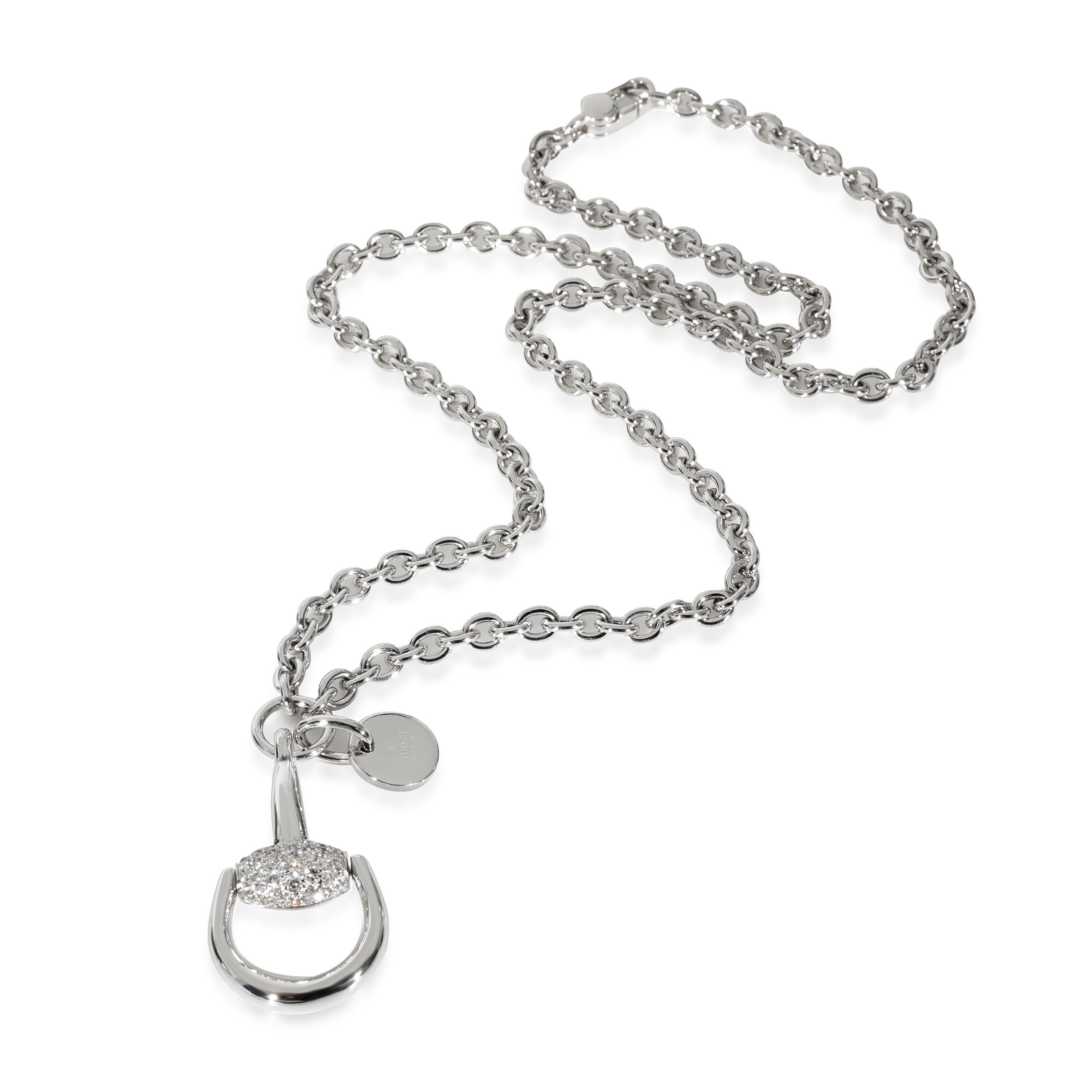 Gucci Horsebit Diamant-Halskette mit Anhänger aus 18 Karat Weißgold 0,39 Karat

PRIMÄRE DETAILS
SKU: 129659
Auflistung Titel: Gucci Horsebit Diamant-Anhänger Halskette in 18k Weißgold 0,39 CTW
Condit Beschreibung: Verkauft für 4350 USD. In