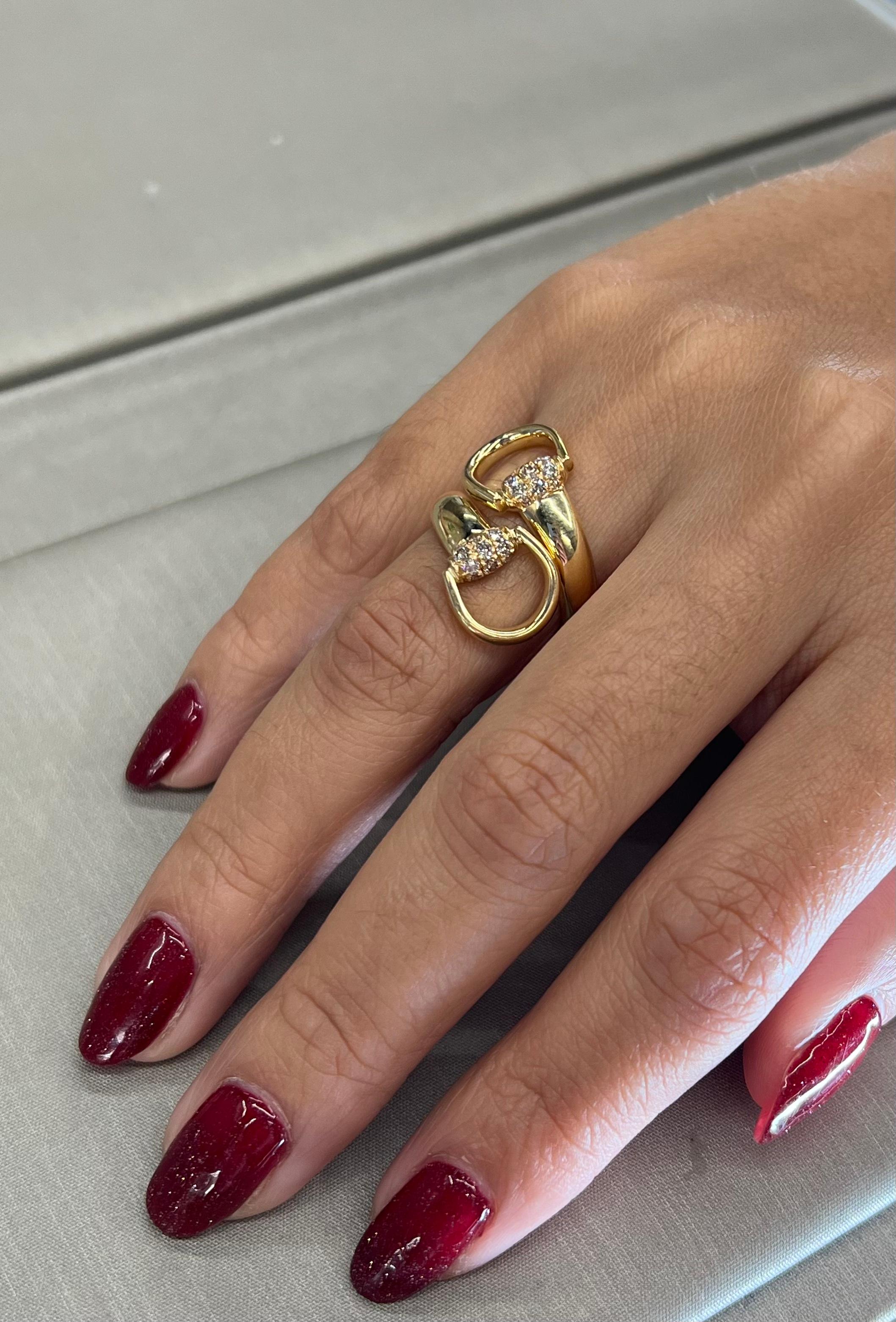 gucci 18k gold ring