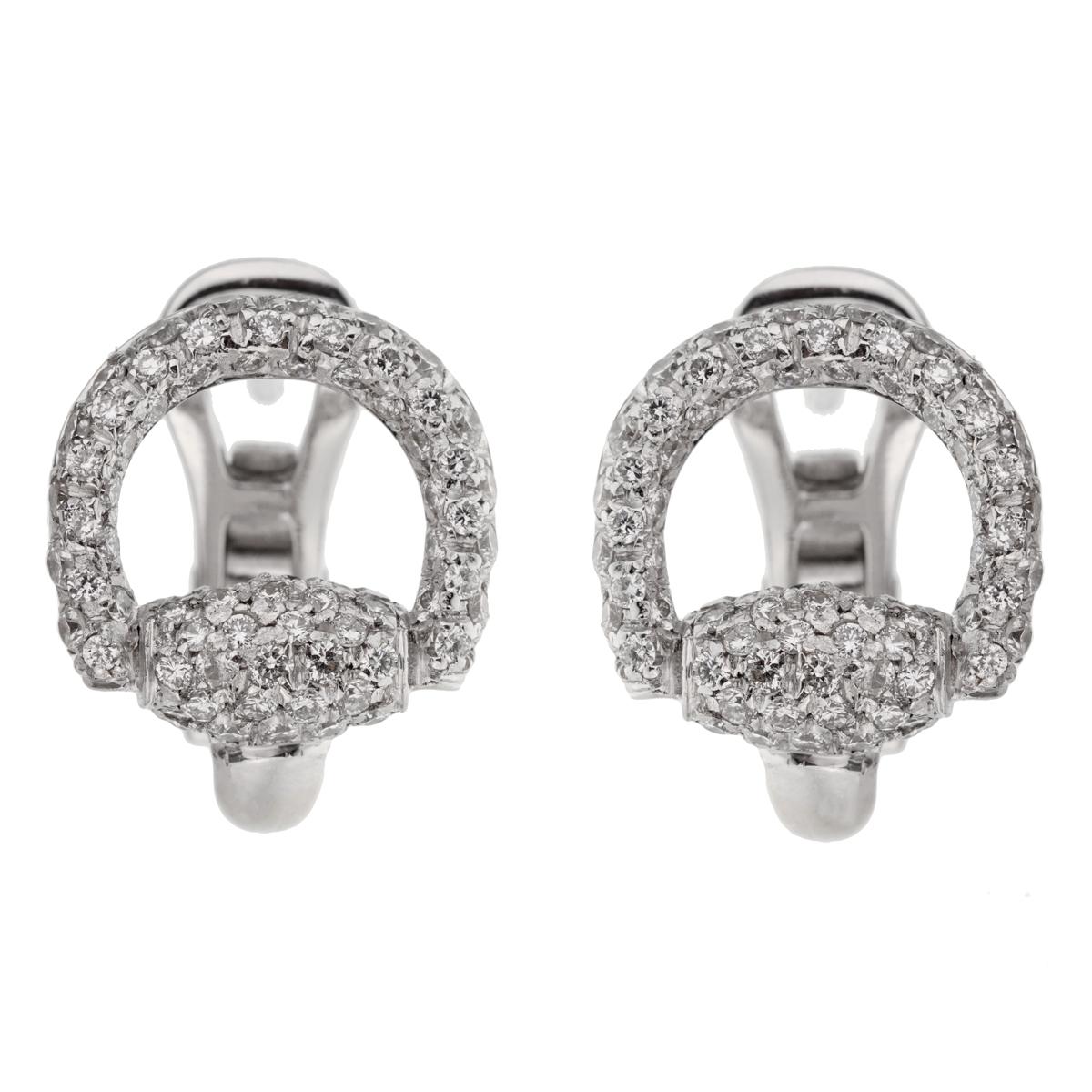 gucci diamond earrings