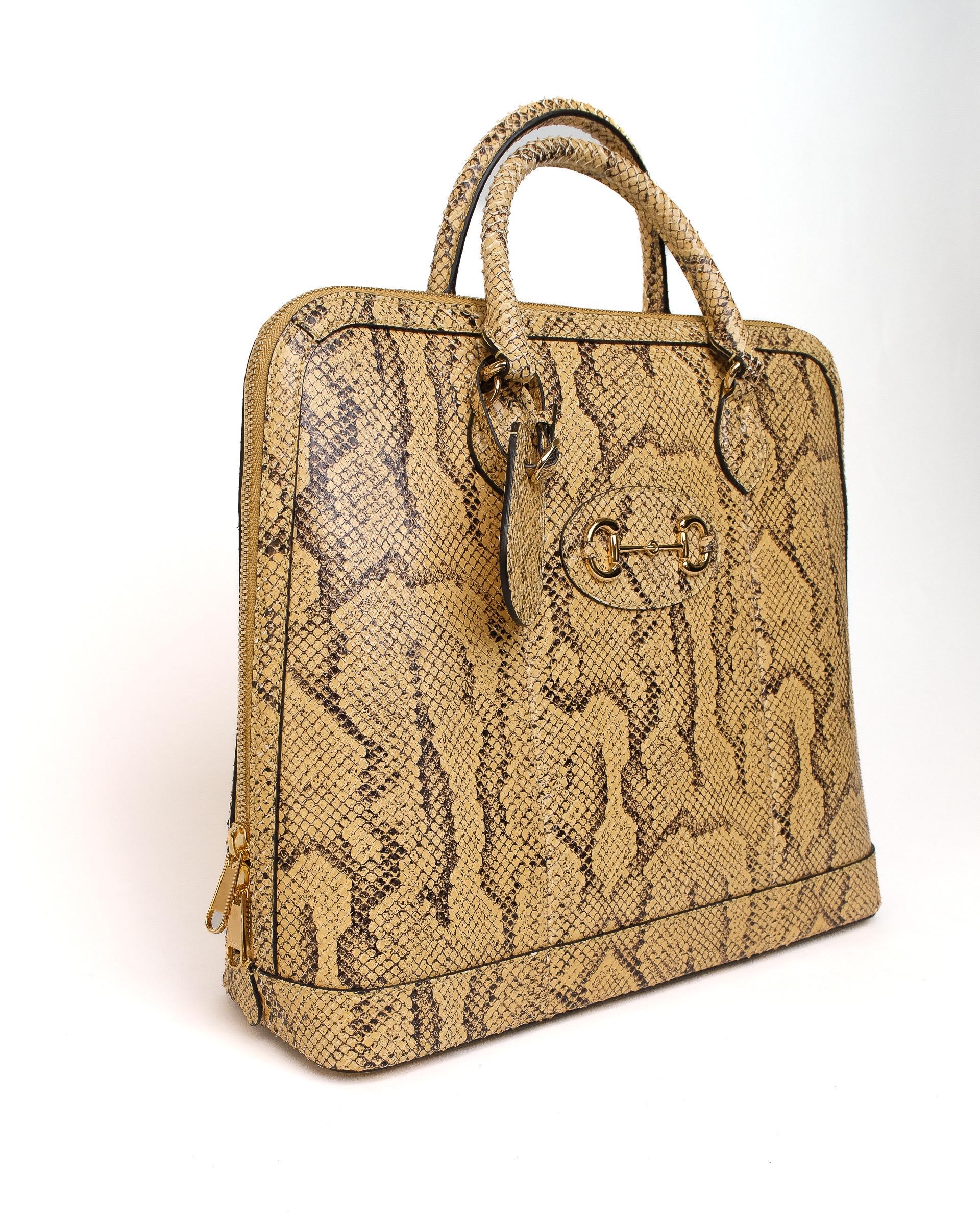 Borsa A Spalla Gucci Horsebit Duffle Medium In Excellent Condition In Torre Del Greco, IT