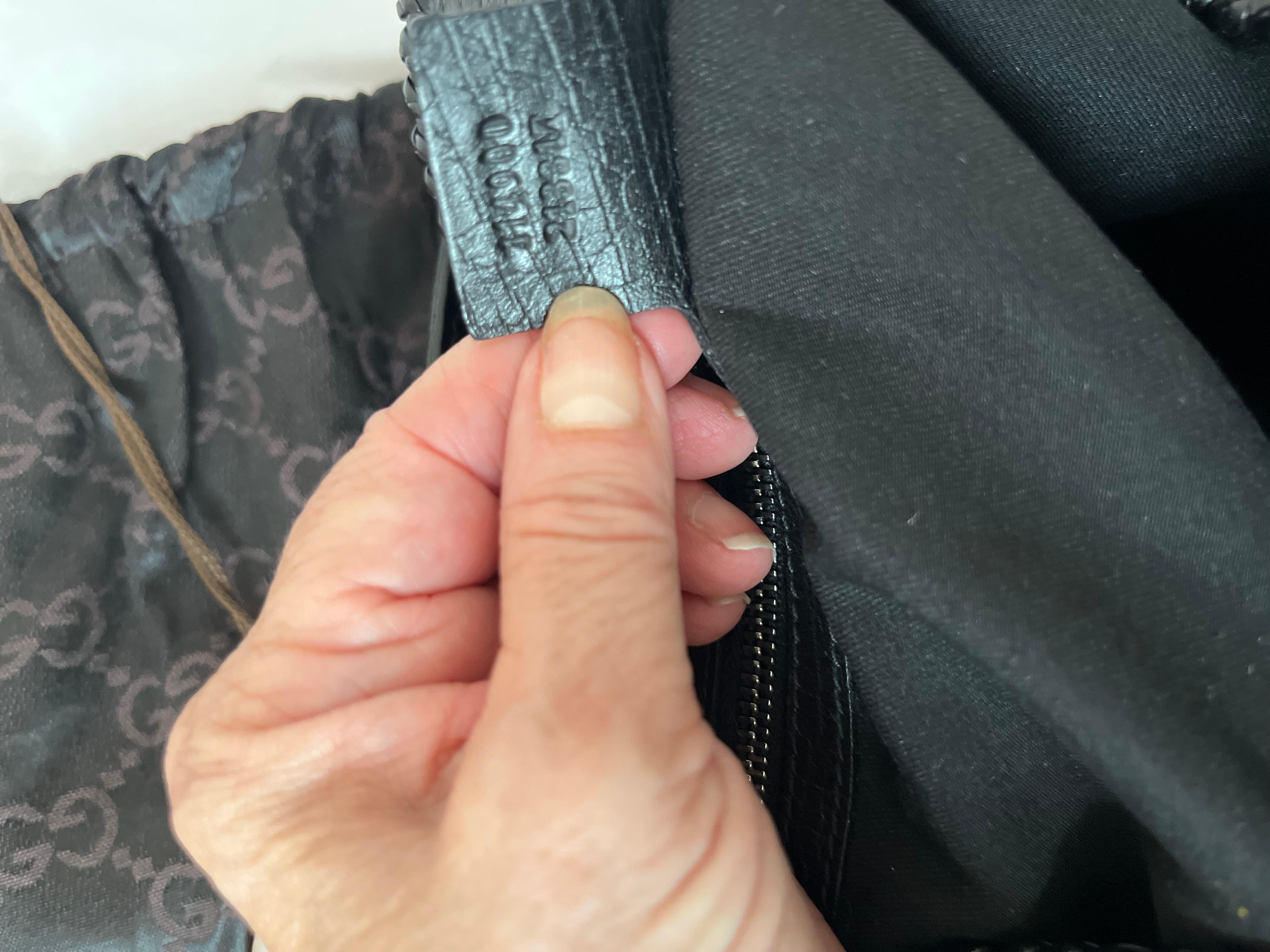 Gucci Horsebit GGCanvas and Leather Hobo w/Dust Bag 2