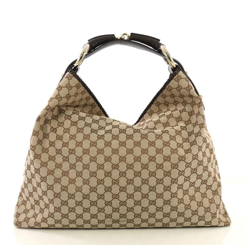 gucci horsebit hobo bag large