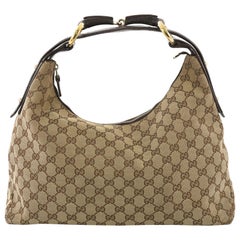 Gucci Horsebit Hobo GG Canvas Medium