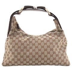 Gucci Horsebit Hobo GG Canvas Medium