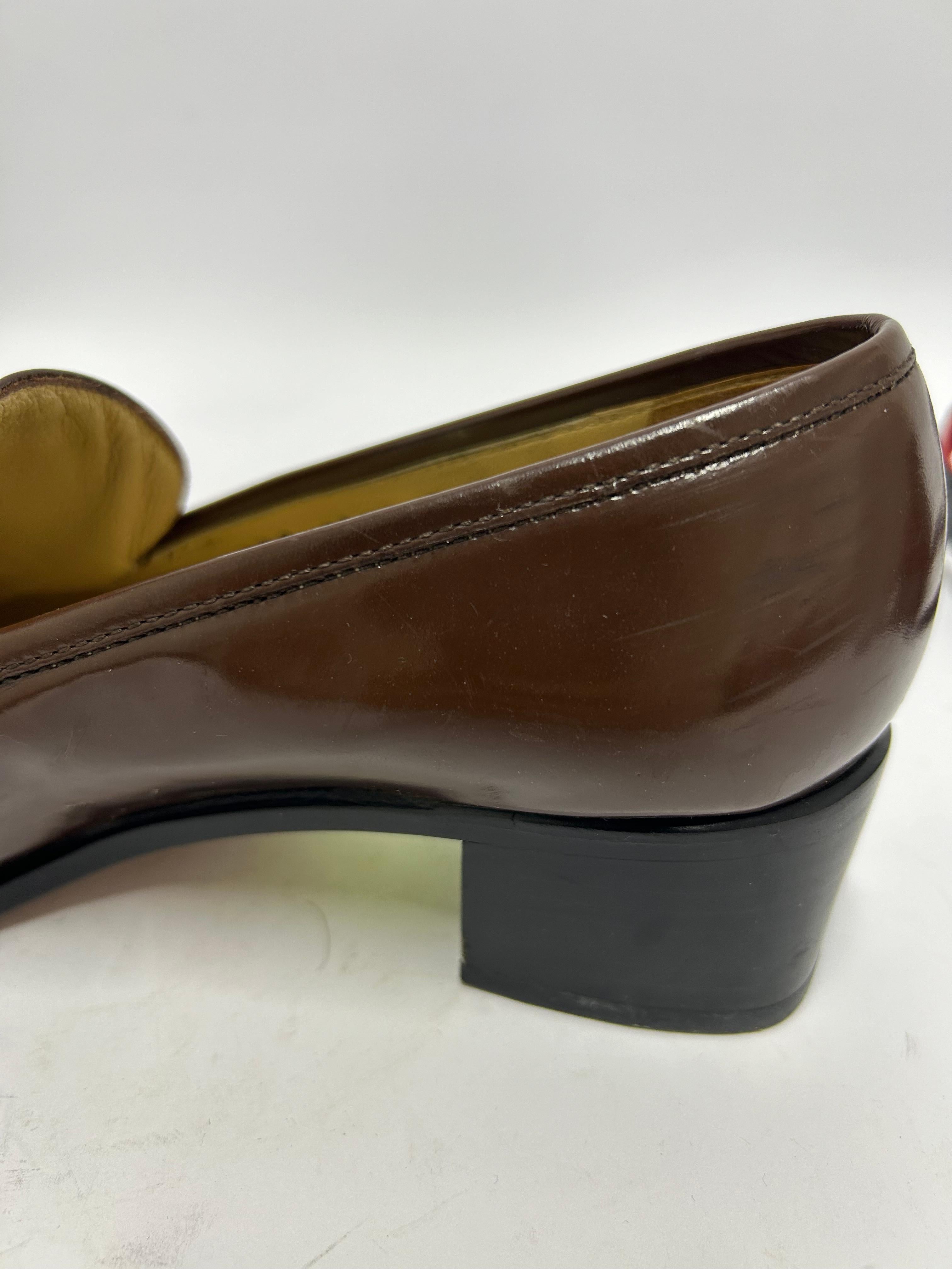 Gucci Horsebit Loafers aus Leder, Größe EU 36,5 im Angebot 11