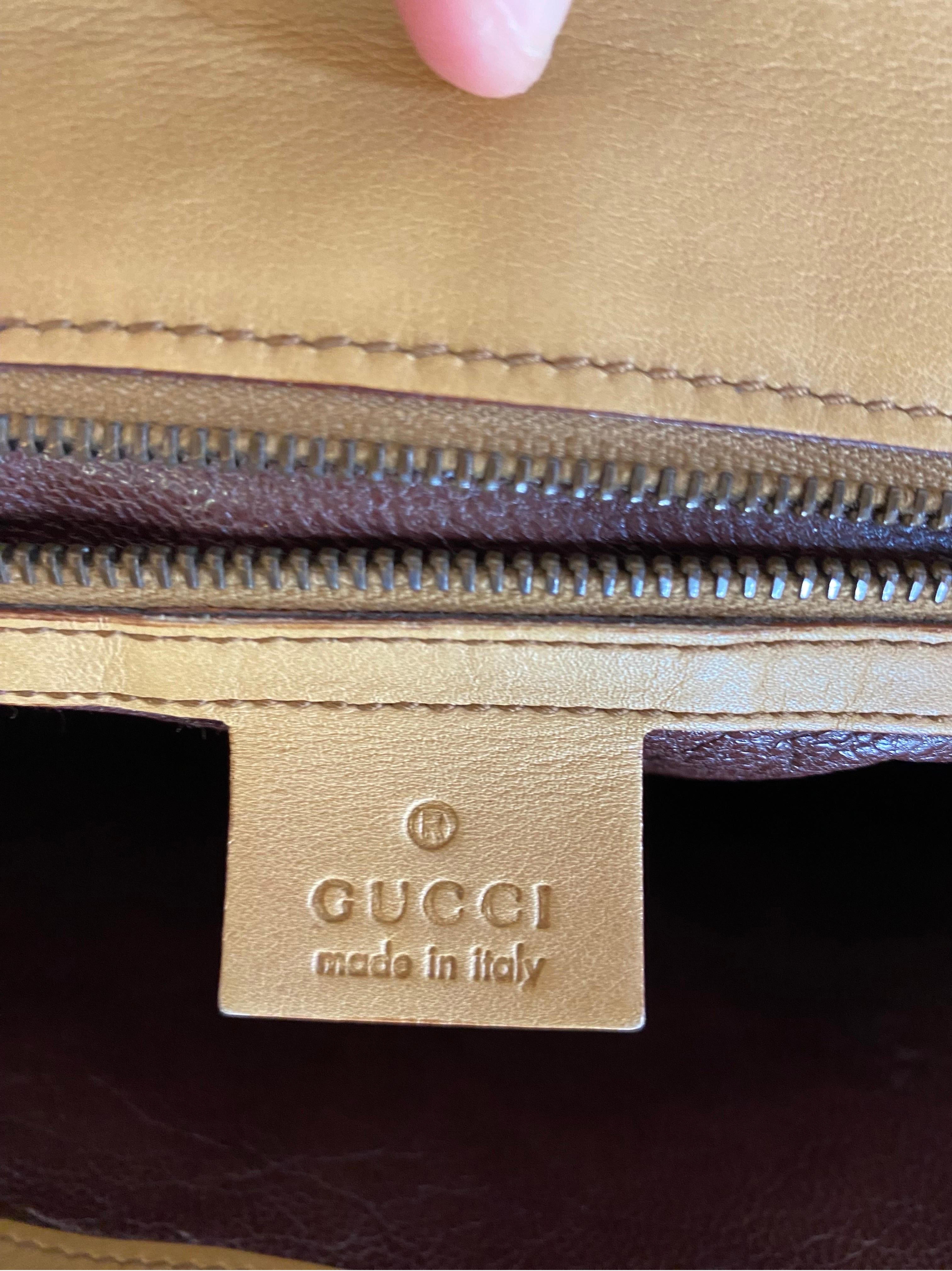 Maxi borsa in pelle Horsebit di Gucci in vendita 1
