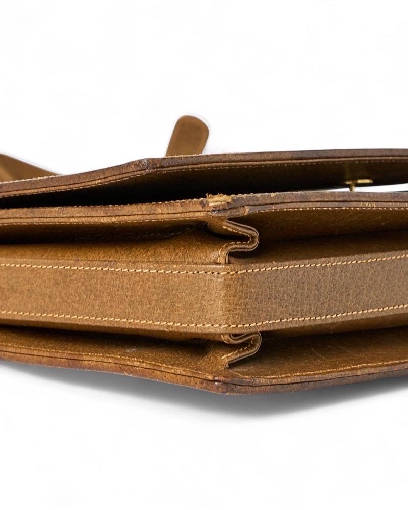 Gucci Horsebit Medium GG Supreme Marrone en vente 3