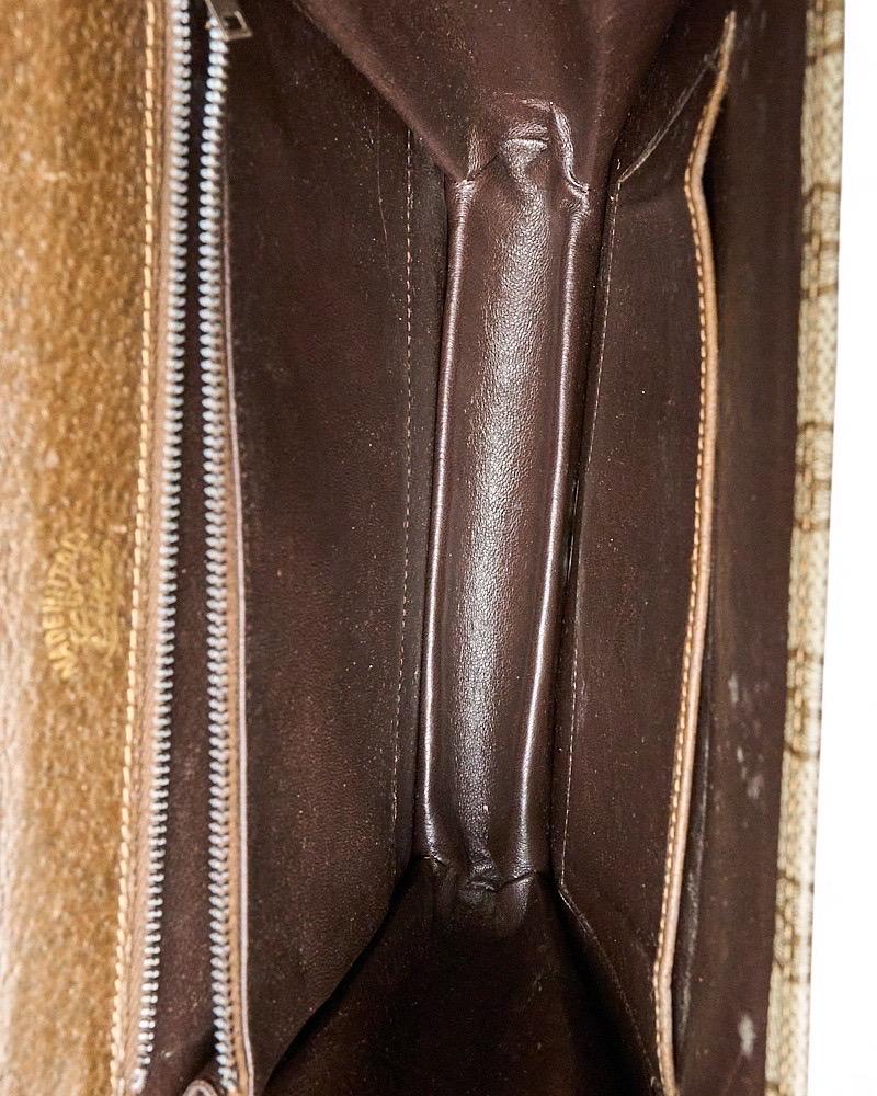 Gucci Horsebit Medium GG Supreme Marrone en vente 5