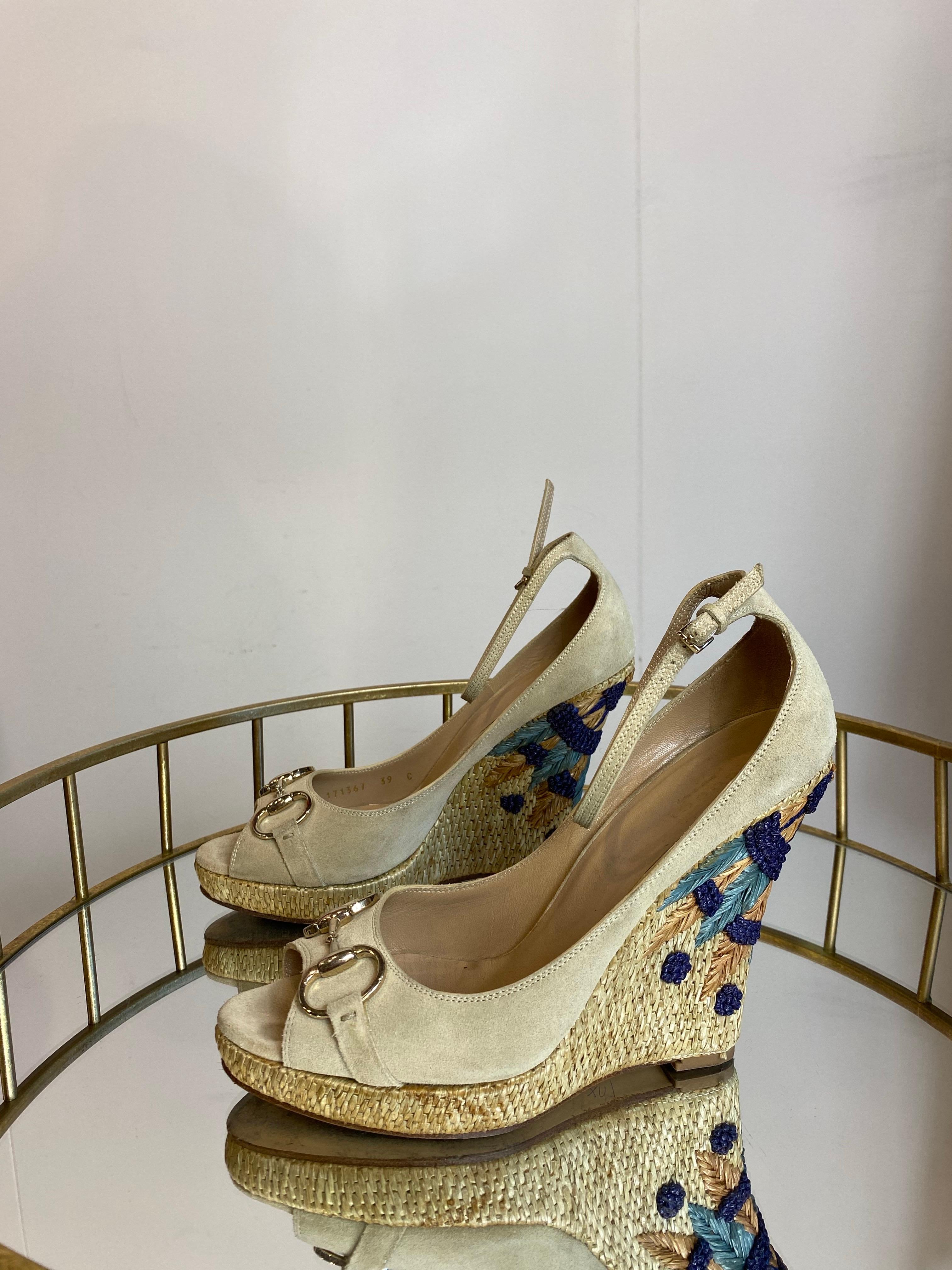 Gucci Horsebit sandalias altas con puntera abierta en Bastante bueno estado para la venta en Carnate, IT