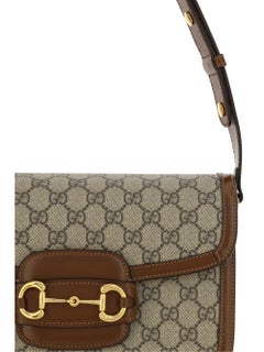 Sac à bandoulière Gucci Horsebit — Marron