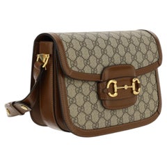 Sac à bandoulière Gucci Horsebit — Marron