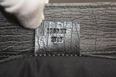 Gucci Horsebit Signature Monogram Chain Flap 869389 Black Canvas Shoulder Bag