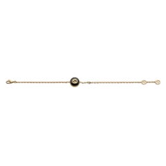 Gucci Horsebit Sterlingsilber-Armband Größe 17 YBA781167001