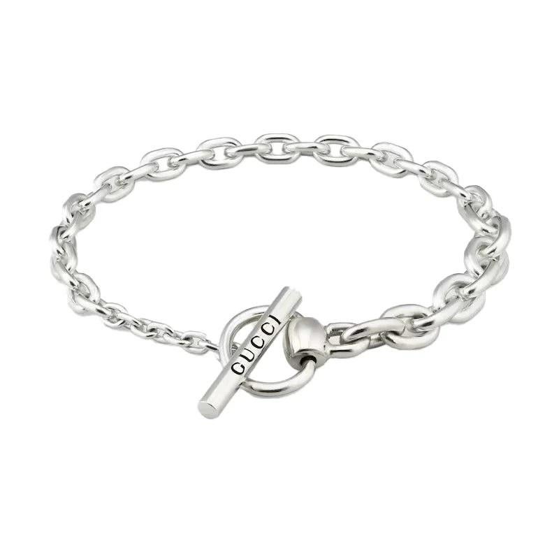 Gucci Bracciale Horsebit in argento 925 Misura 17 YBA781167001 In condizioni Nuovo in vendita a Wilmington, DE