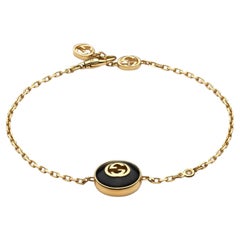Pulsera Gucci Horsebit de plata de ley talla 17 YBA781167001