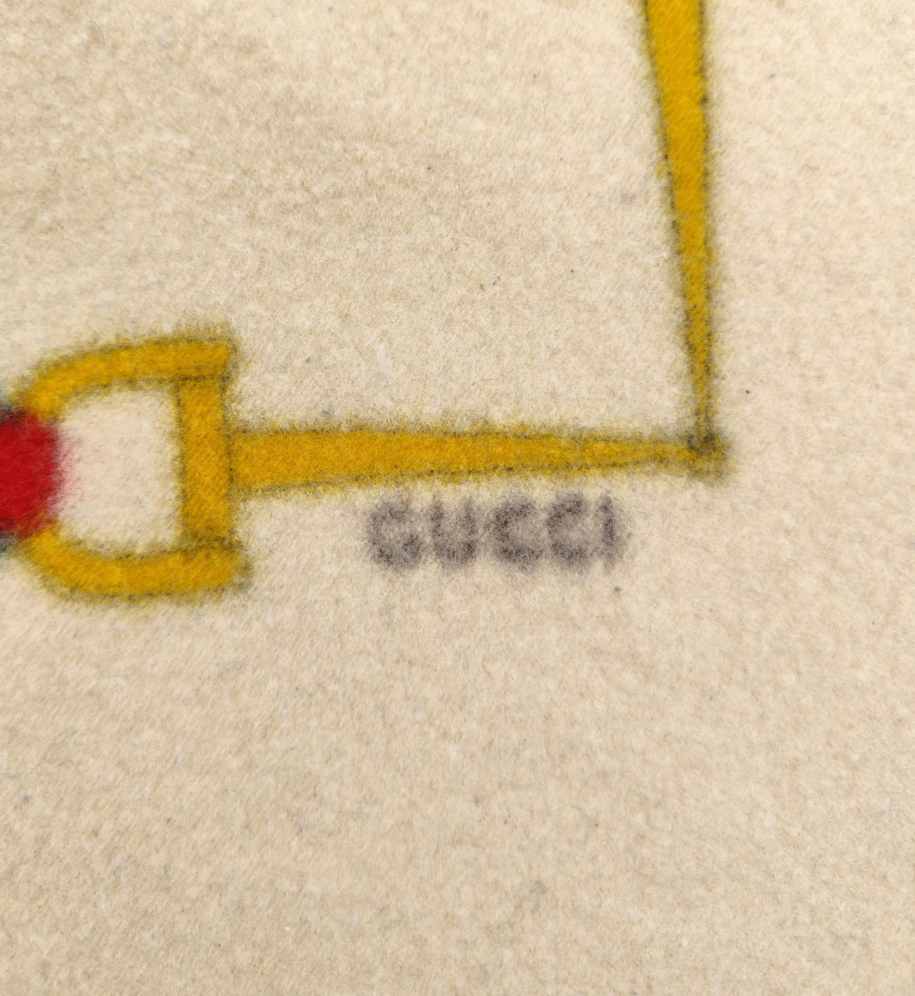 Women's or Men's Gucci horsebit throw blanket