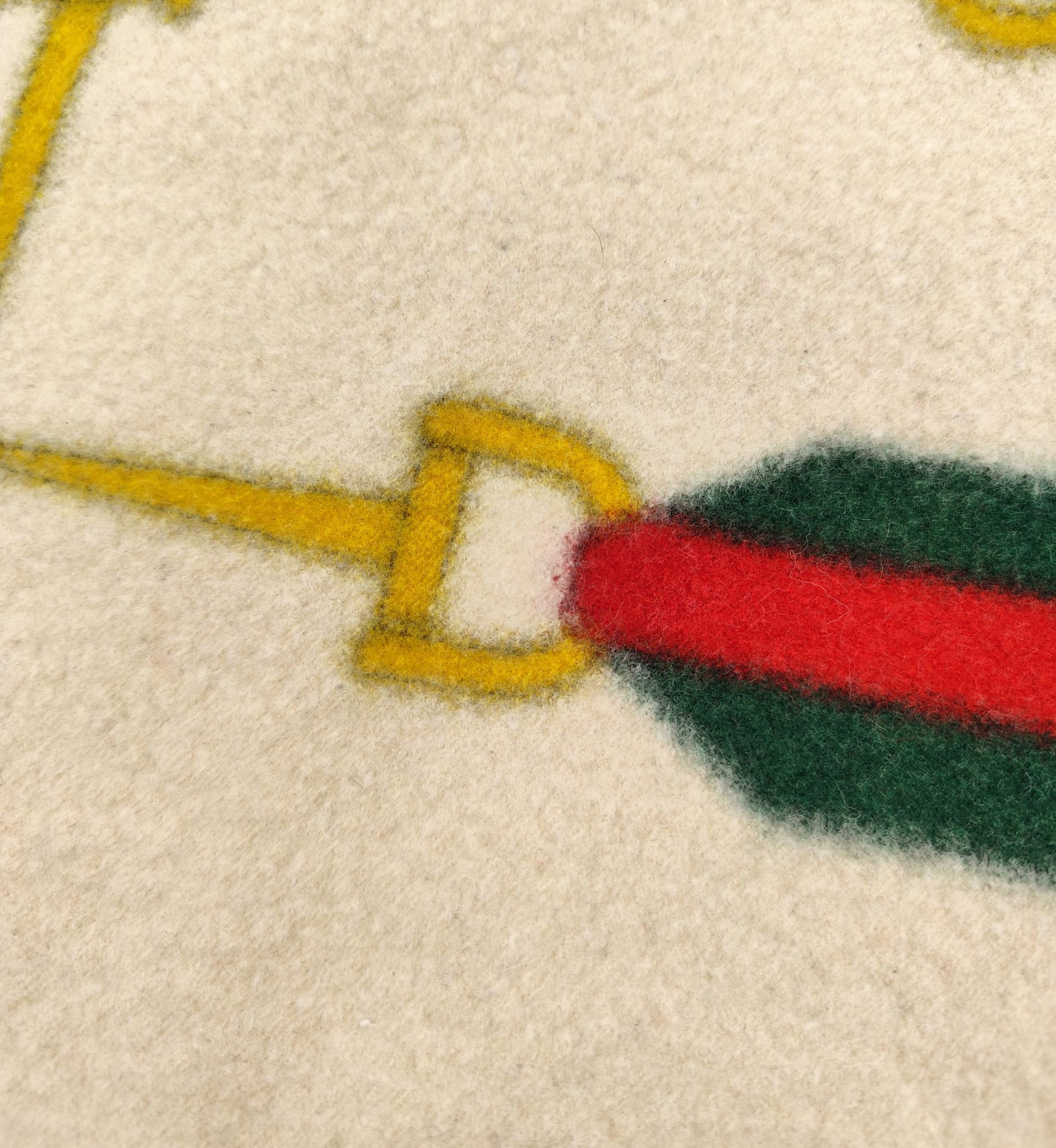 Gucci horsebit throw blanket 2