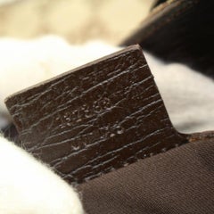 Gucci Horsebit Web Gg Bridle Hobo 867187 Brown Coated Canvas Shoulder Bag