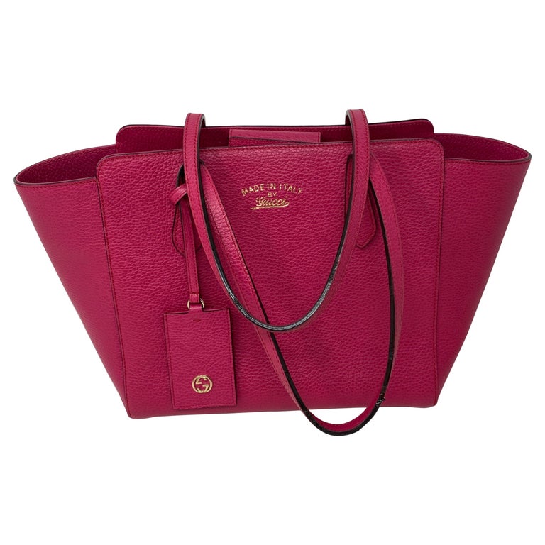 Pink Gucci Tote Red Hot Pink Gucci Bag