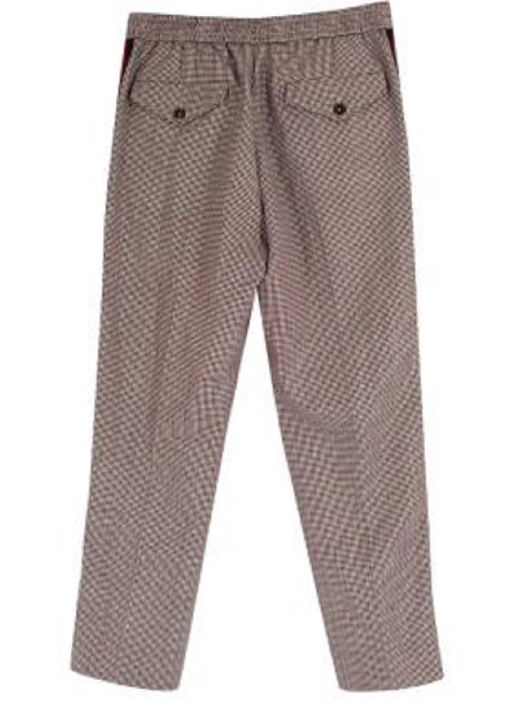 [Gucci] Gucci 2019 Houndstooth Wool Shirt Blouse 582260 Multicolor 36 [Used] [Authenticated and Guaranteed Authentic] 208463