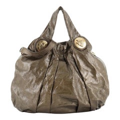 Gucci Hysteria Convertible Top Handle Bag Leather Large