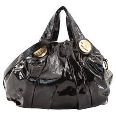 Gucci Hysteria Convertible Top Handle Bag Patent Large