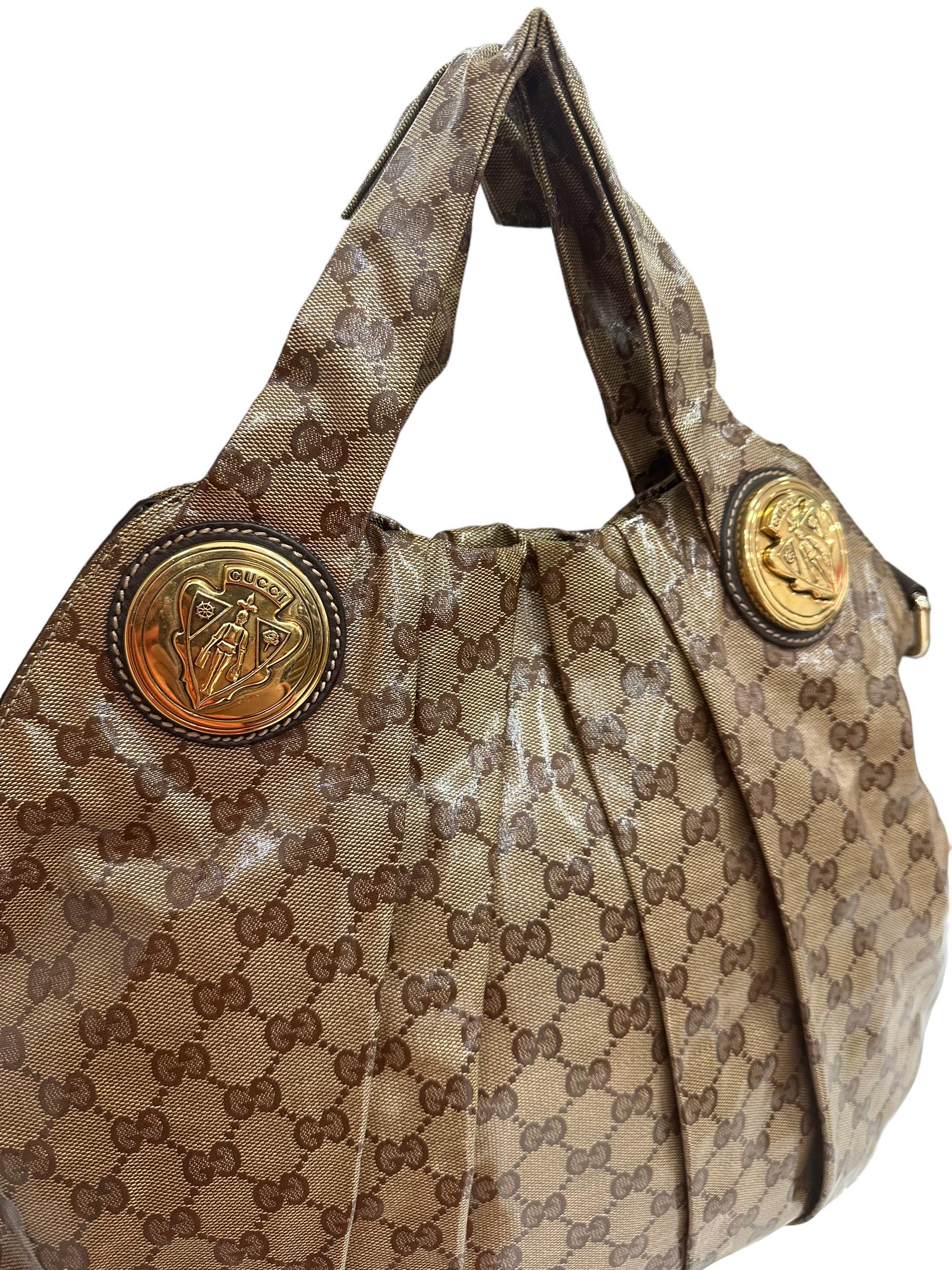 Gucci Hysteria Crystal GG Supreme Top Handle Bag 1