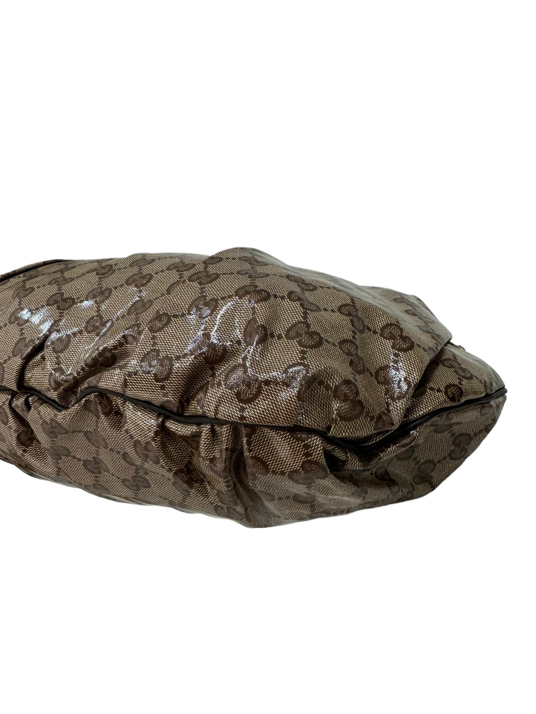 Gucci Hysteria Crystal GG Supreme Top Handle Bag 3