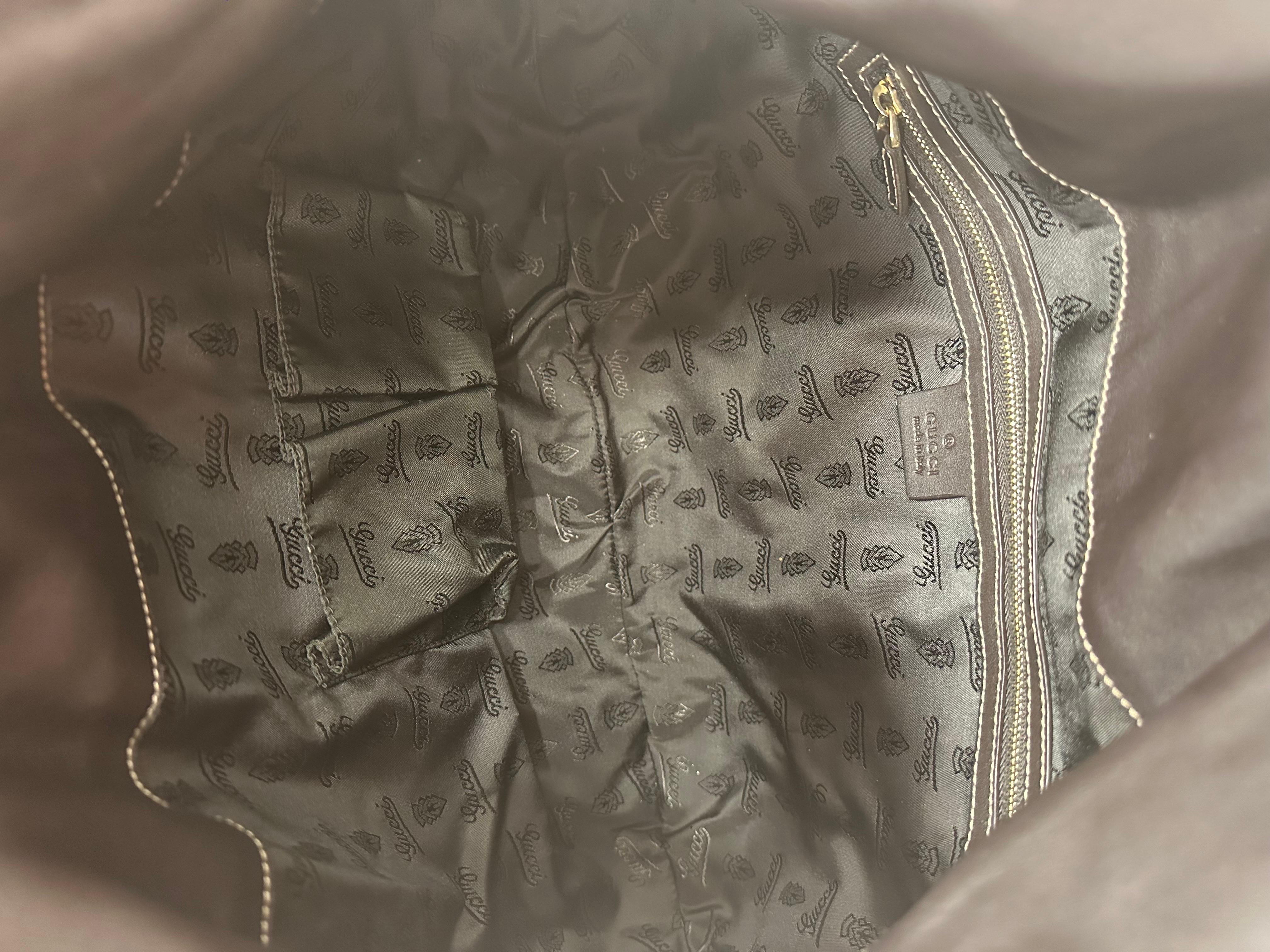 Gucci Hysteria Crystal GG Supreme Top Handle Bag 5