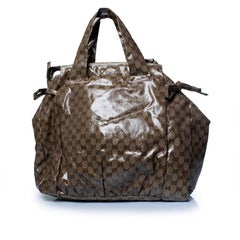 Gucci, Hysteria tote in coated canvas