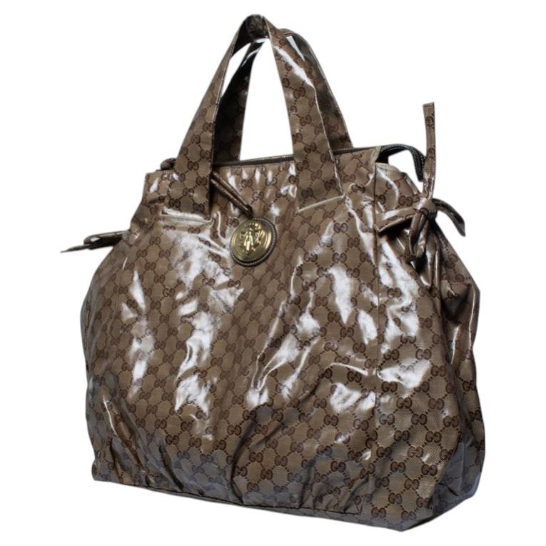 Gucci, Hysteria-Tasche aus beschichtetem Canvas im Angebot